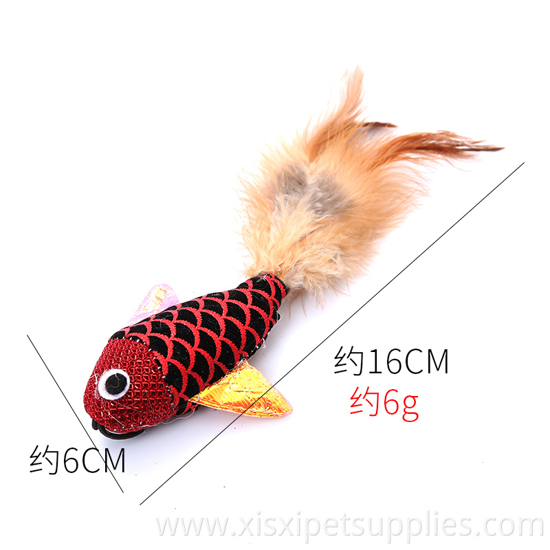 Cat Teaser Toys Replaced Funny Feather Cat Toy